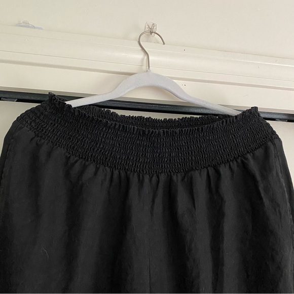 ✨ Magaschoni L Black Linen Pants - Picture 2 of 4